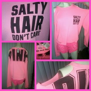 Nwt Large cold shoulder top from Pink